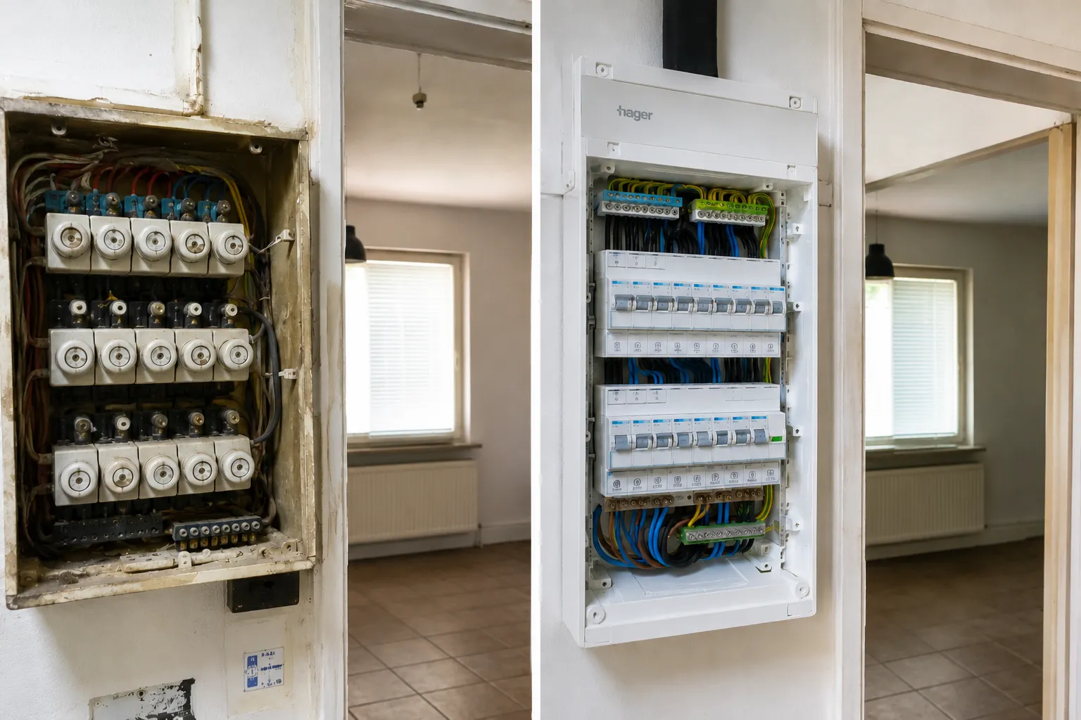 Mise aux normes du tableau électrique, Maes Électricité